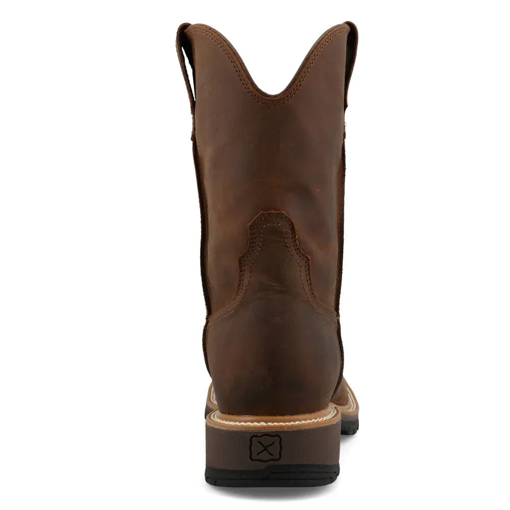 Men's Twisted X 10" Cowboy Square Toe Work Boot MCW0011