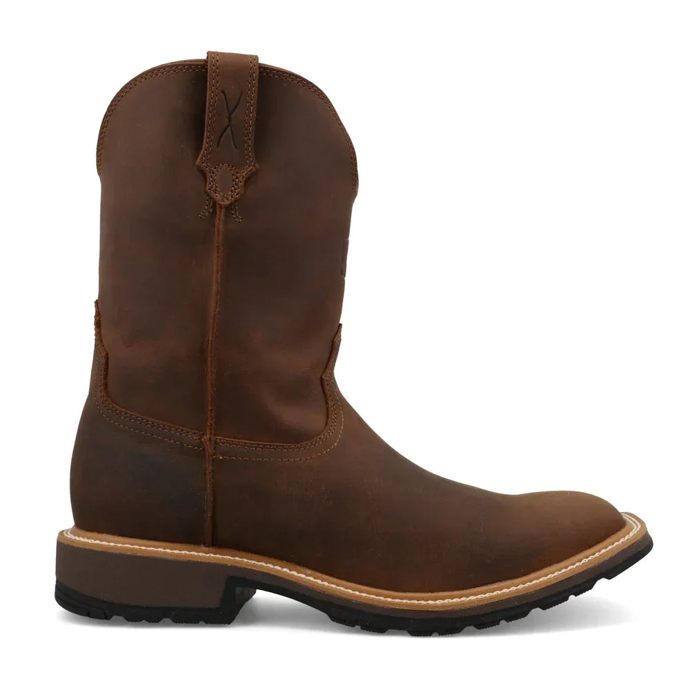 Men's Twisted X 10" Cowboy Square Toe Work Boot MCW0011