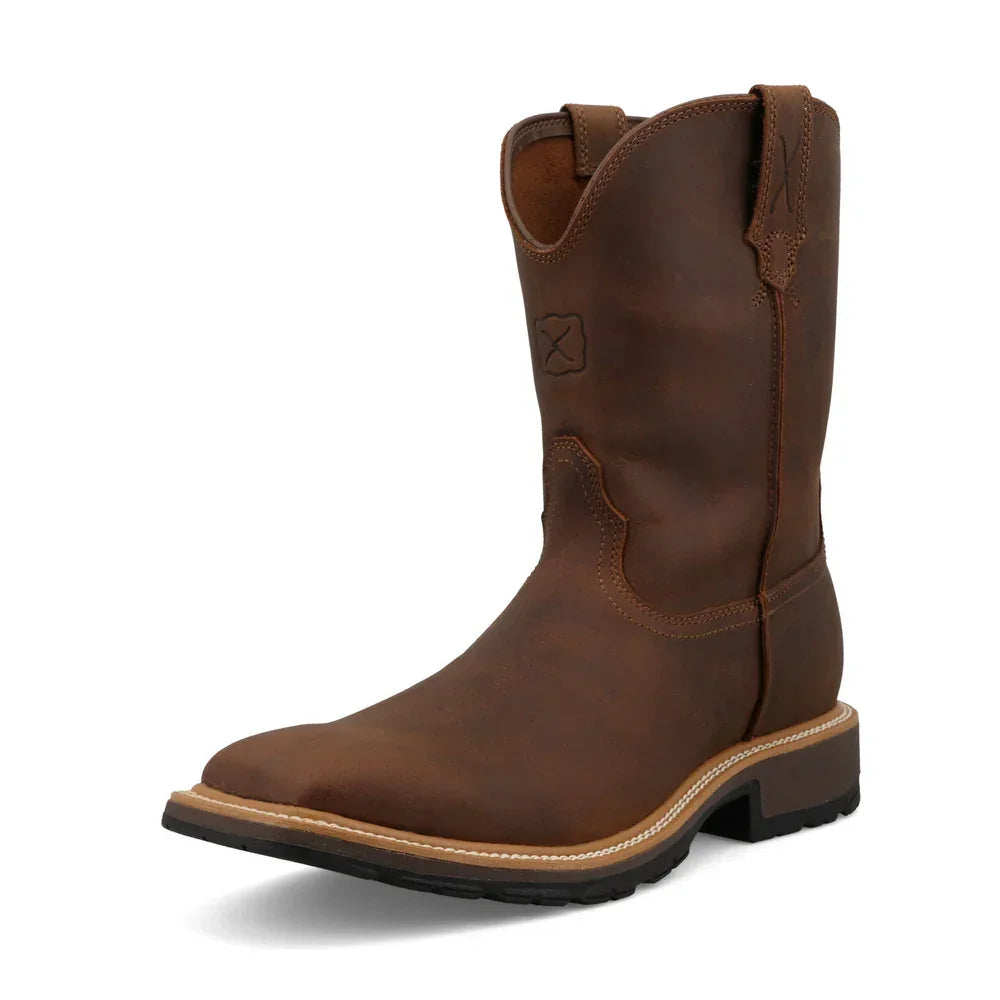 Men's Twisted X 10" Cowboy Square Toe Work Boot MCW0011