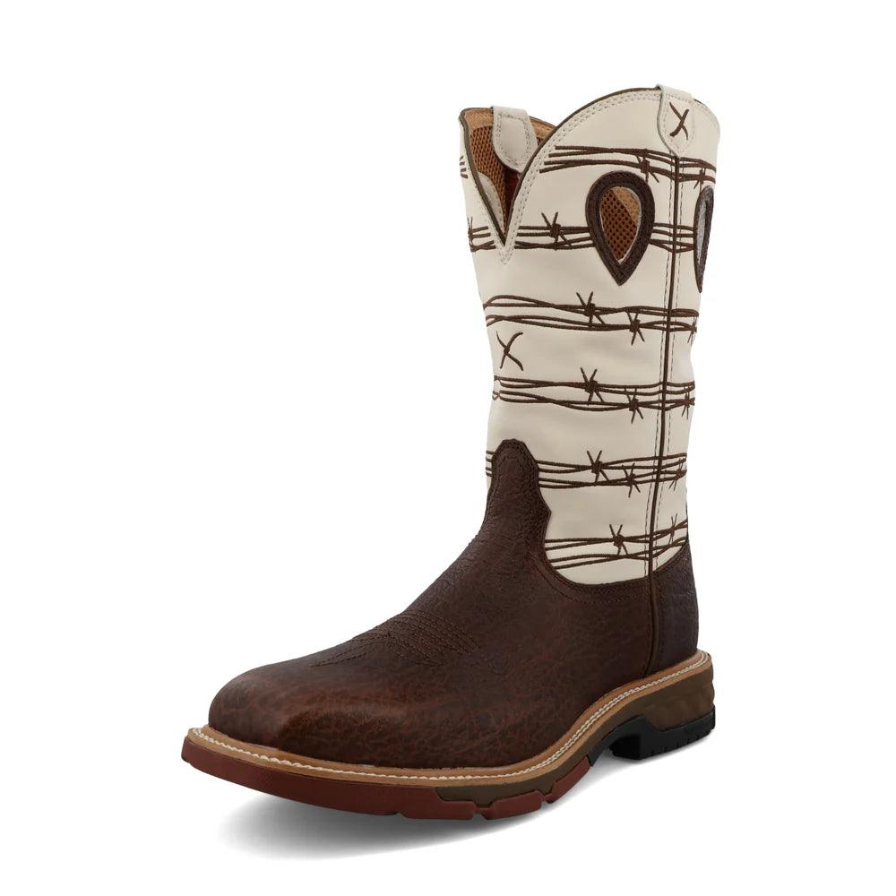 Men's Twisted X 12" Alloy Toe Boot MXBA006 - Crazy House Western Wear