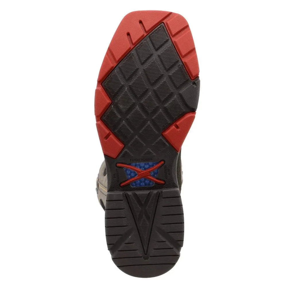 Men's Twisted X 12" Alloy Toe Western Boot MXBA002 - Crazy House Western Wear