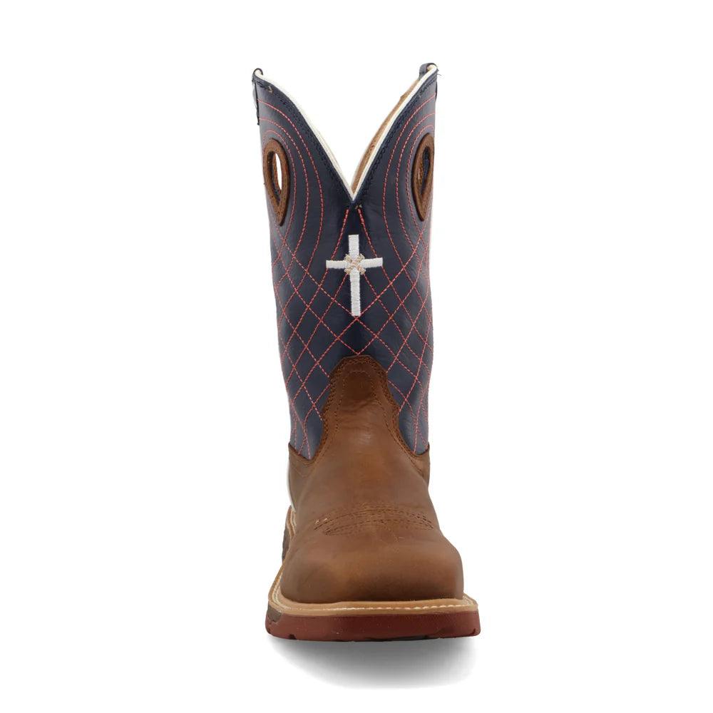 Men's Twisted X 12" Alloy Toe Western Boot MXBAW01 - Crazy House Western Wear