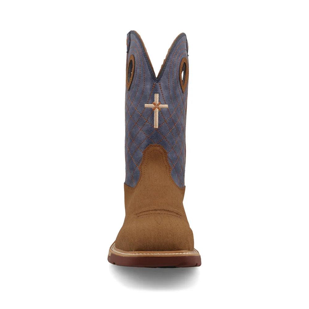 Men's Twisted X 12" Alloy Toe Western Boot MXBAW06 - Crazy House Western Wear