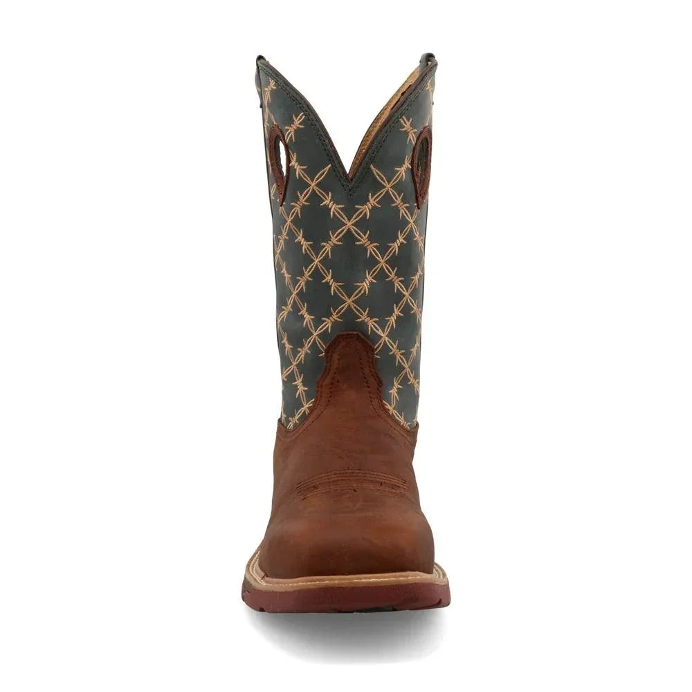 Men's Twisted X 12" Nano Toe Boot MXBN002 - Crazy House Western Wear