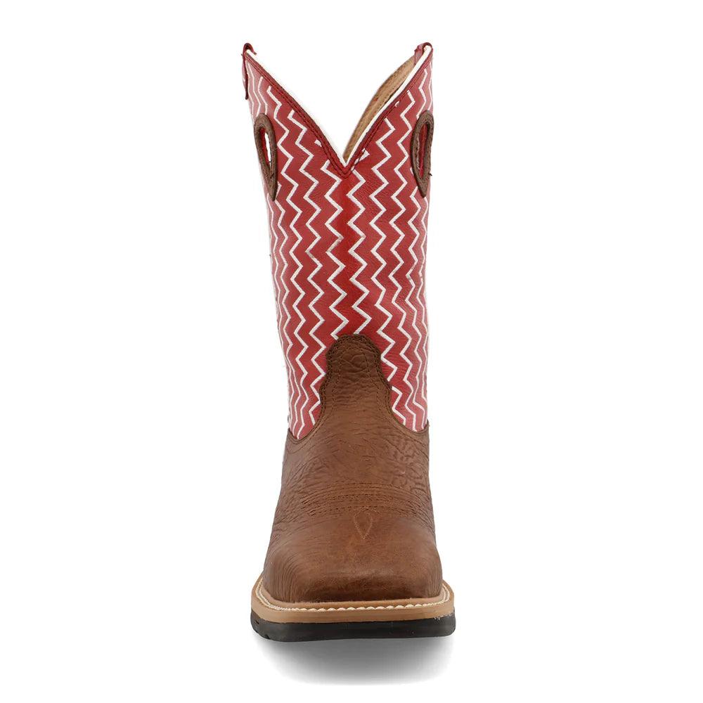 Men's Twisted X 12" Steel Toe Western Boot MLCS001 - Crazy House Western Wear