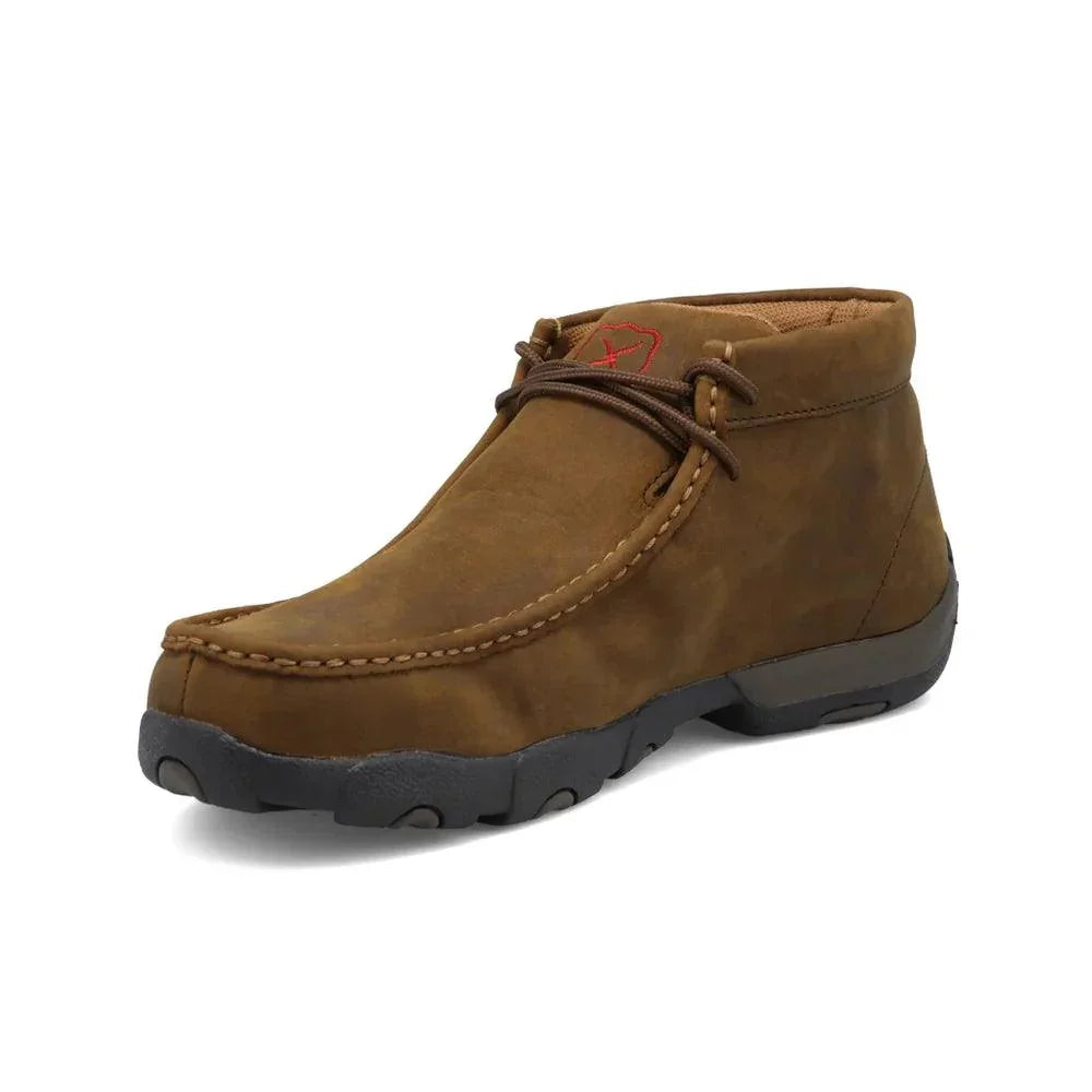 Men's Twisted X 4" Steel Toe Chukka Driving Moc MDMST01 - Crazy House Western Wear
