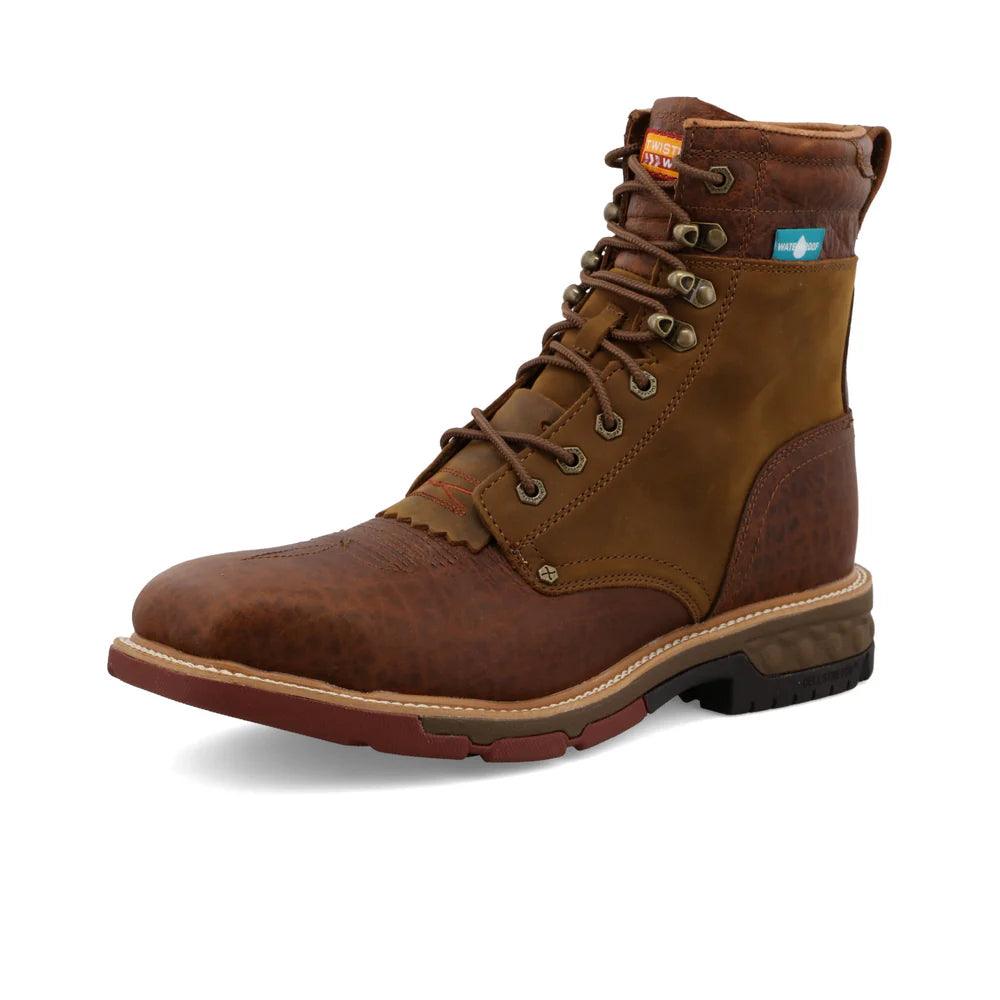 Men's Twisted X 8" Alloy Toe CellStretch® Lacer MXALW01 - Crazy House Western Wear