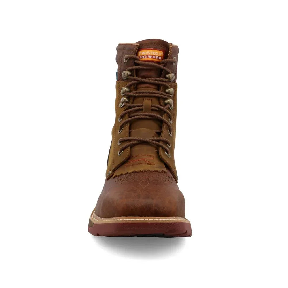 Men's Twisted X 8" Alloy Toe CellStretch® Lacer MXALW01 - Crazy House Western Wear