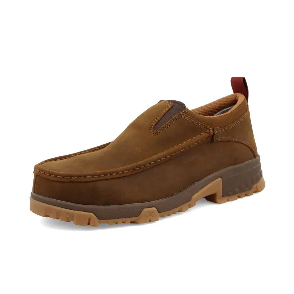 Men's Twisted X Composite Toe Slip-On Driving Moc MXCC003 - Crazy House Western Wear