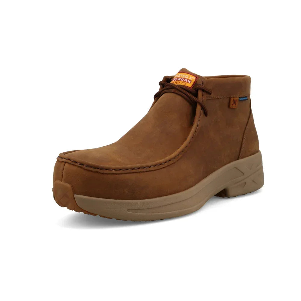 Men's Twisted X Ultralite X Work Oiled Saddle Nano Toe Shoes MCAUNW1