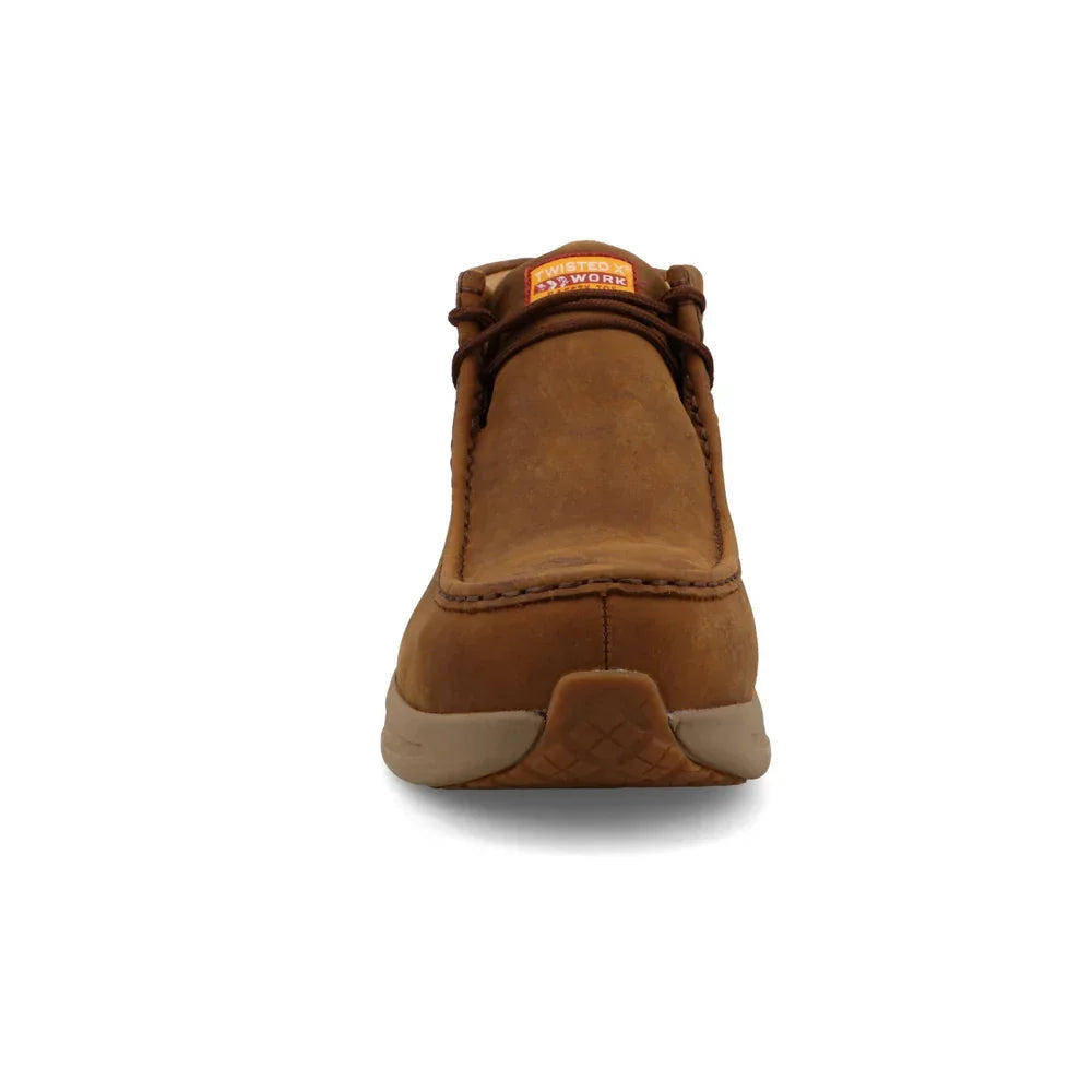 Men's Twisted X Ultralite X Work Oiled Saddle Nano Toe Shoes MCAUNW1