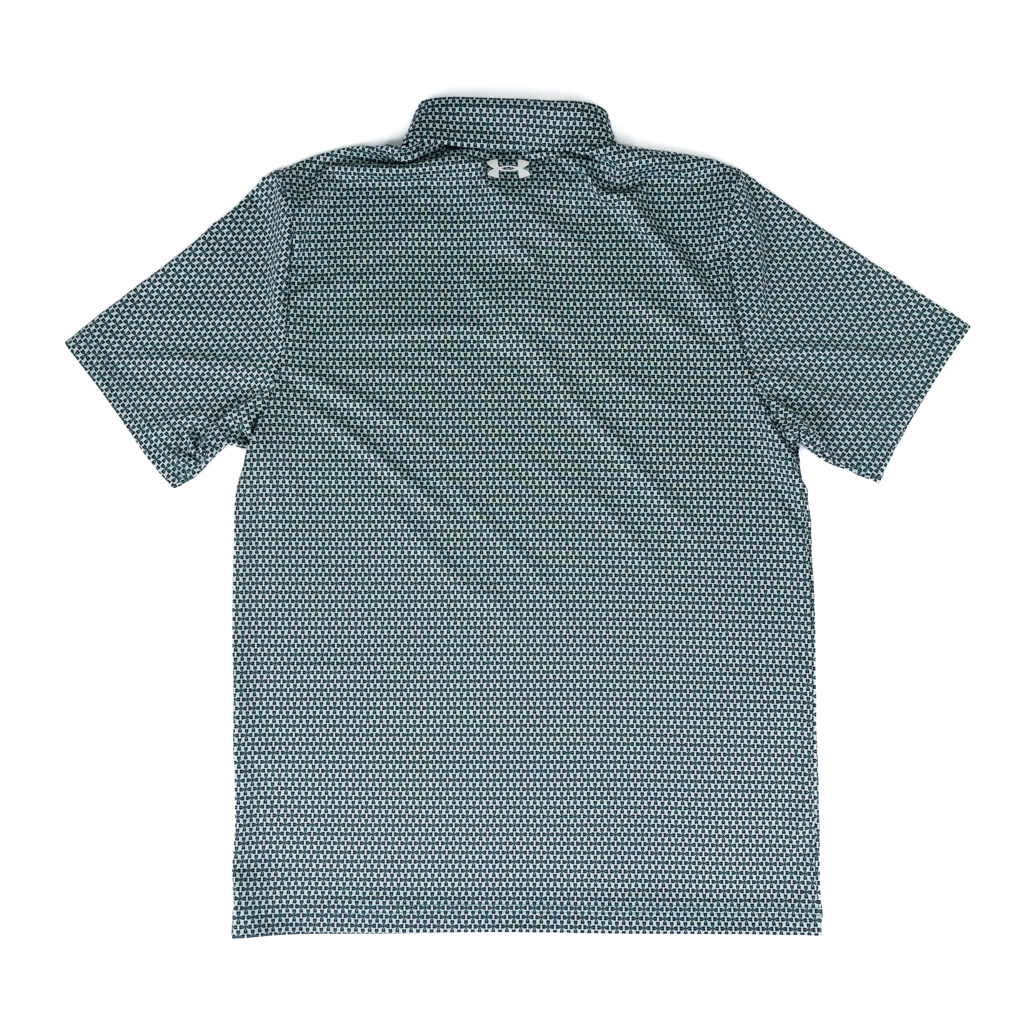 Men's Under Armour Green Matchplay Printed Polo 6009800-477