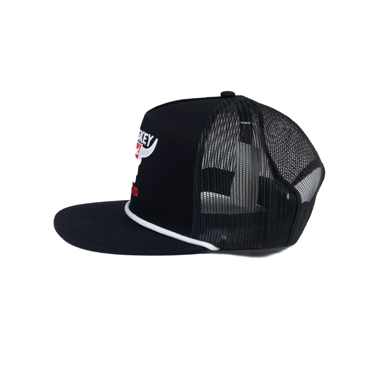 Men's Whiskey Bent Black Snapback with Banquet Embroidery WBBANQUET-BLACK