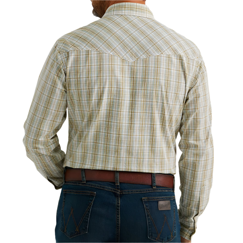 Men's Wrangler® 20X® Advanced Comfort Long Sleeve Shirt 112346066 - Crazy House Western Wear