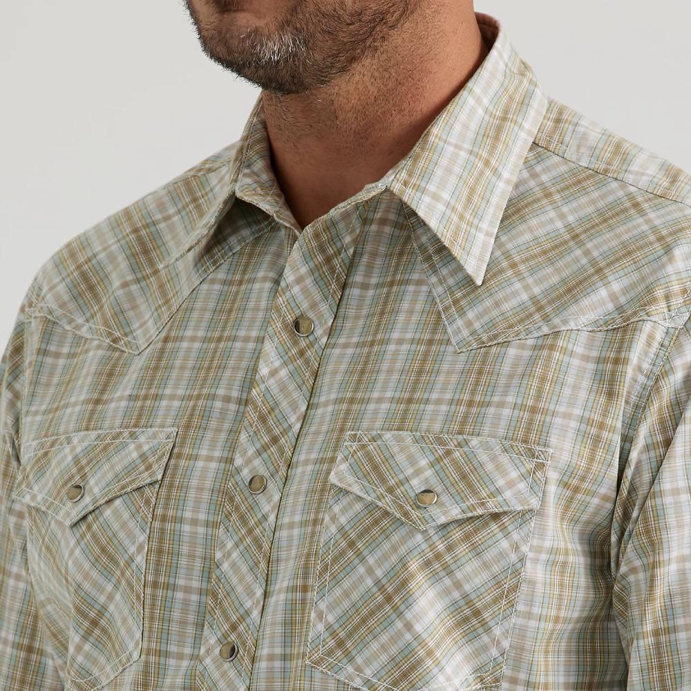 Men's Wrangler® 20X® Advanced Comfort Long Sleeve Shirt 112346066 - Crazy House Western Wear