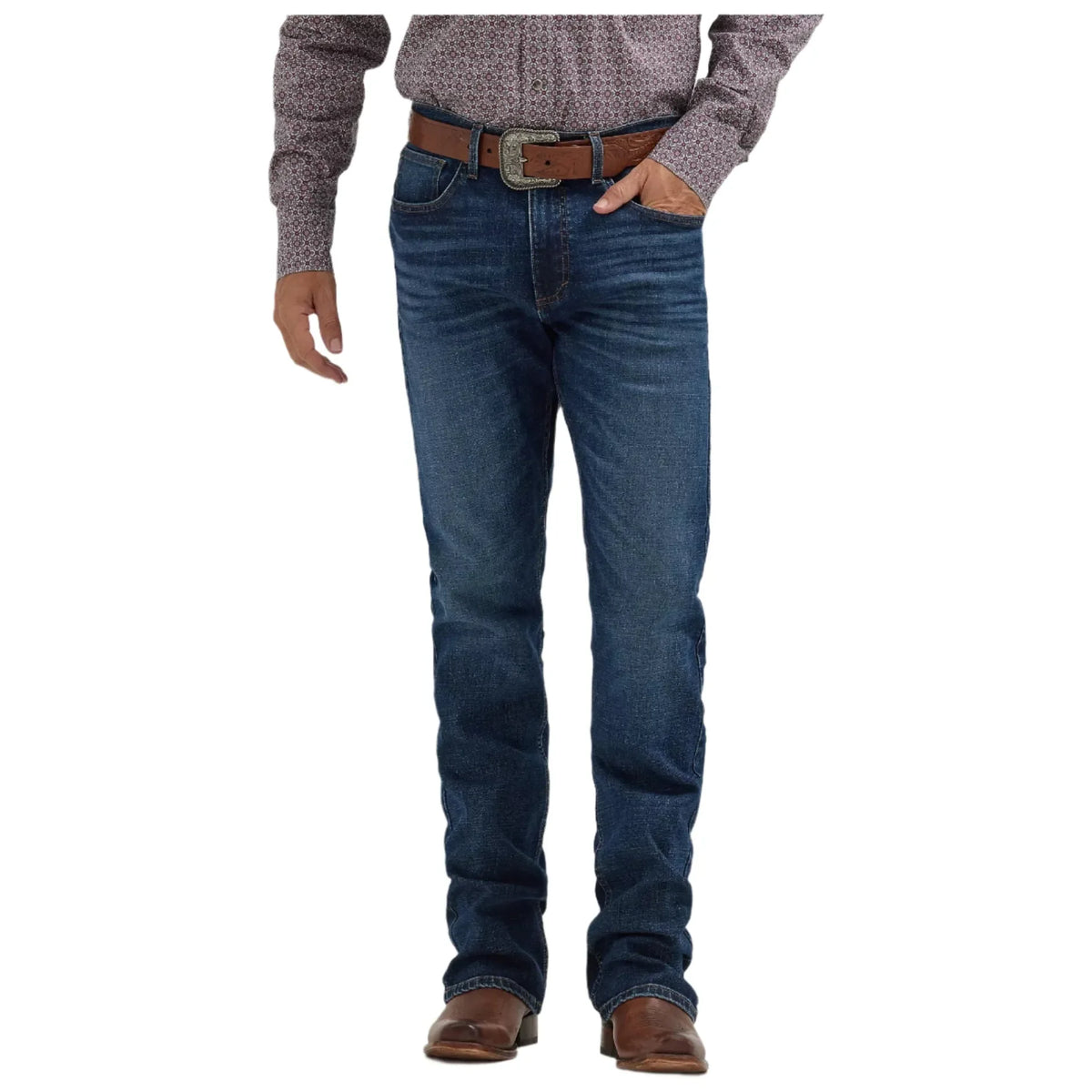 Men's Wrangler® 20X® No. 42 Vintage Bootcut Jean 2358249 - Crazy House Western Wear