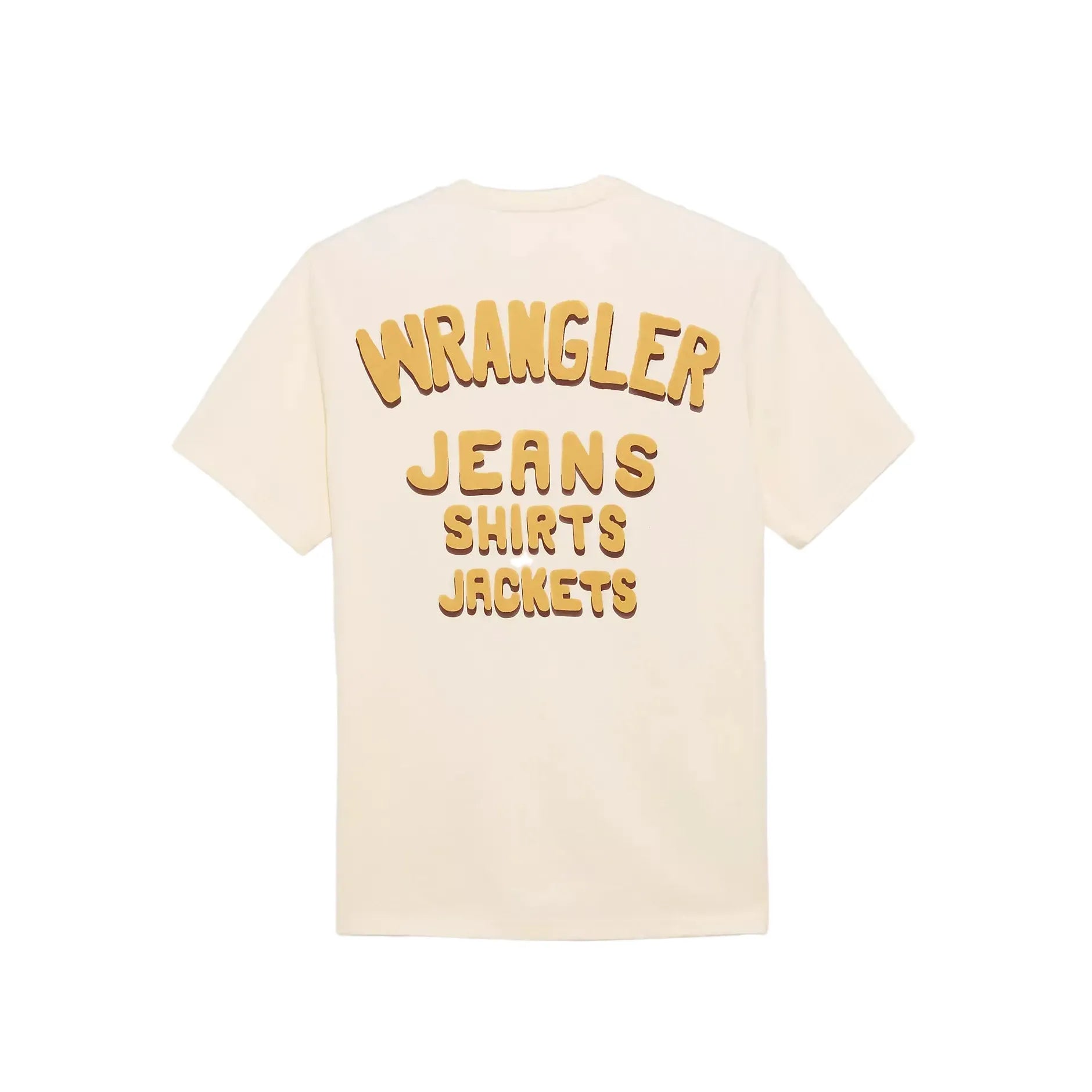 Men's Wrangler Antique White Golden Bronc Dual Graphic T-shirt 112375759