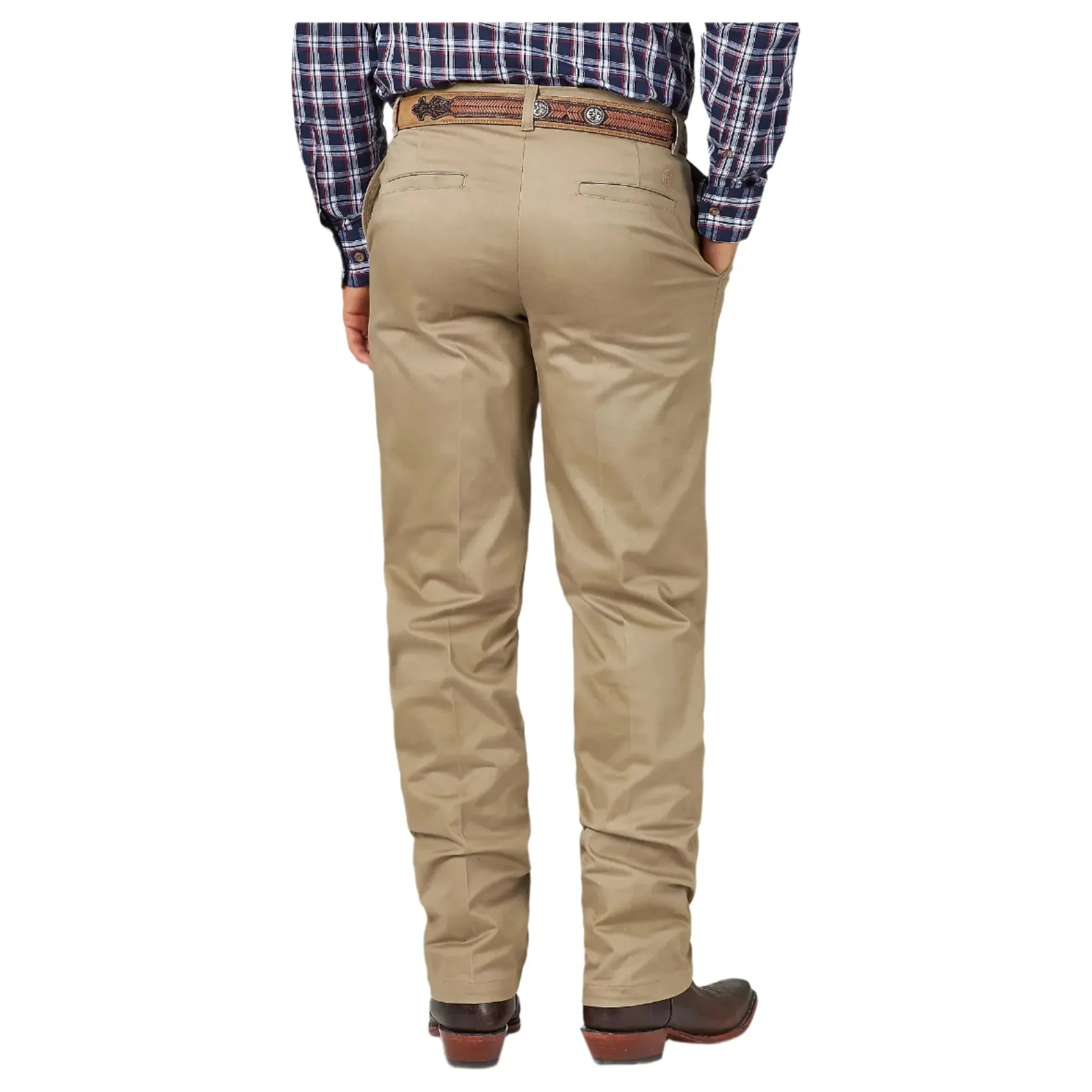 Men's Wrangler Casuals® Flat Front Relaxed Fit Pants 1000096KH - Crazy House Western Wear