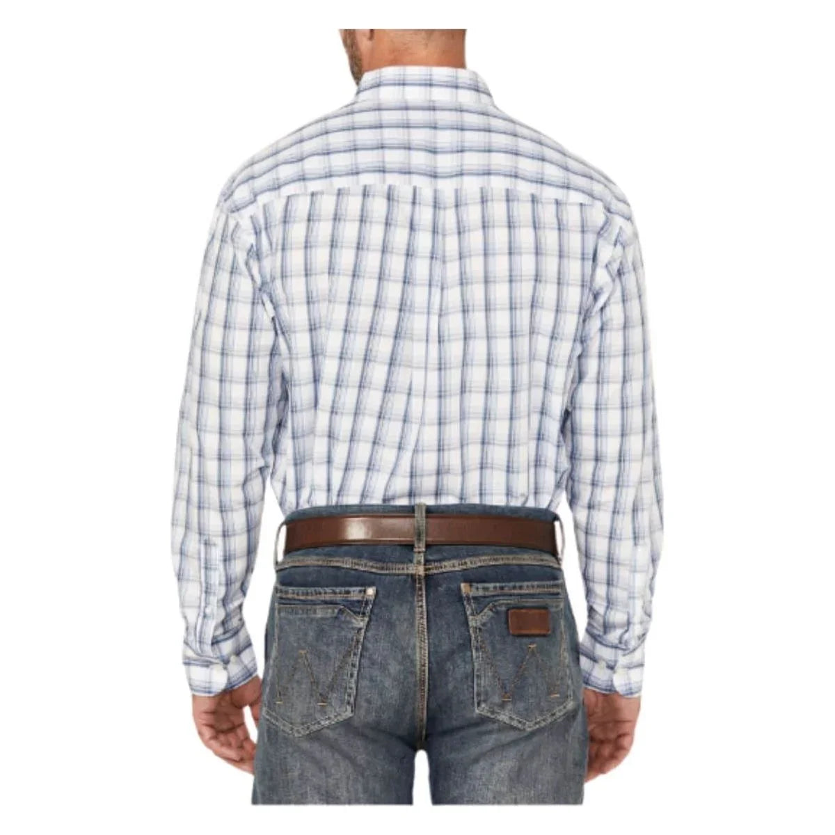 Men's Wrangler® Classics Long Sleeve Shirt - Relaxed Fit 112352416 - Crazy House Western Wear