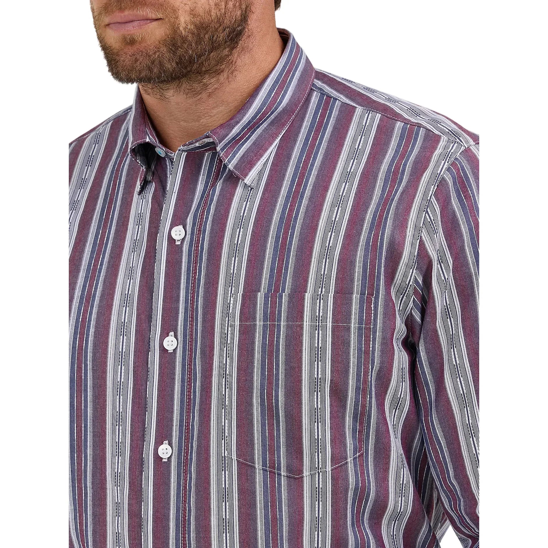 Men's Wrangler Cody Johnson One Pocket Button Down Shirt