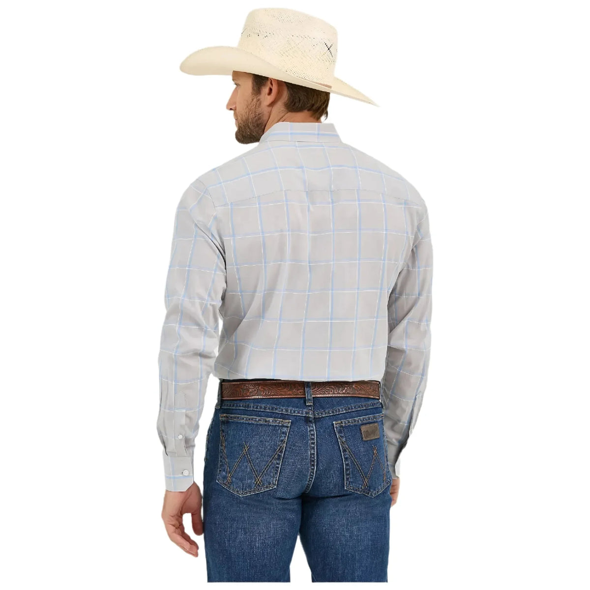 Men's Wrangler Cody Johnson One Pocket Button Down Shirt 112365619 - Crazy House Western Wear