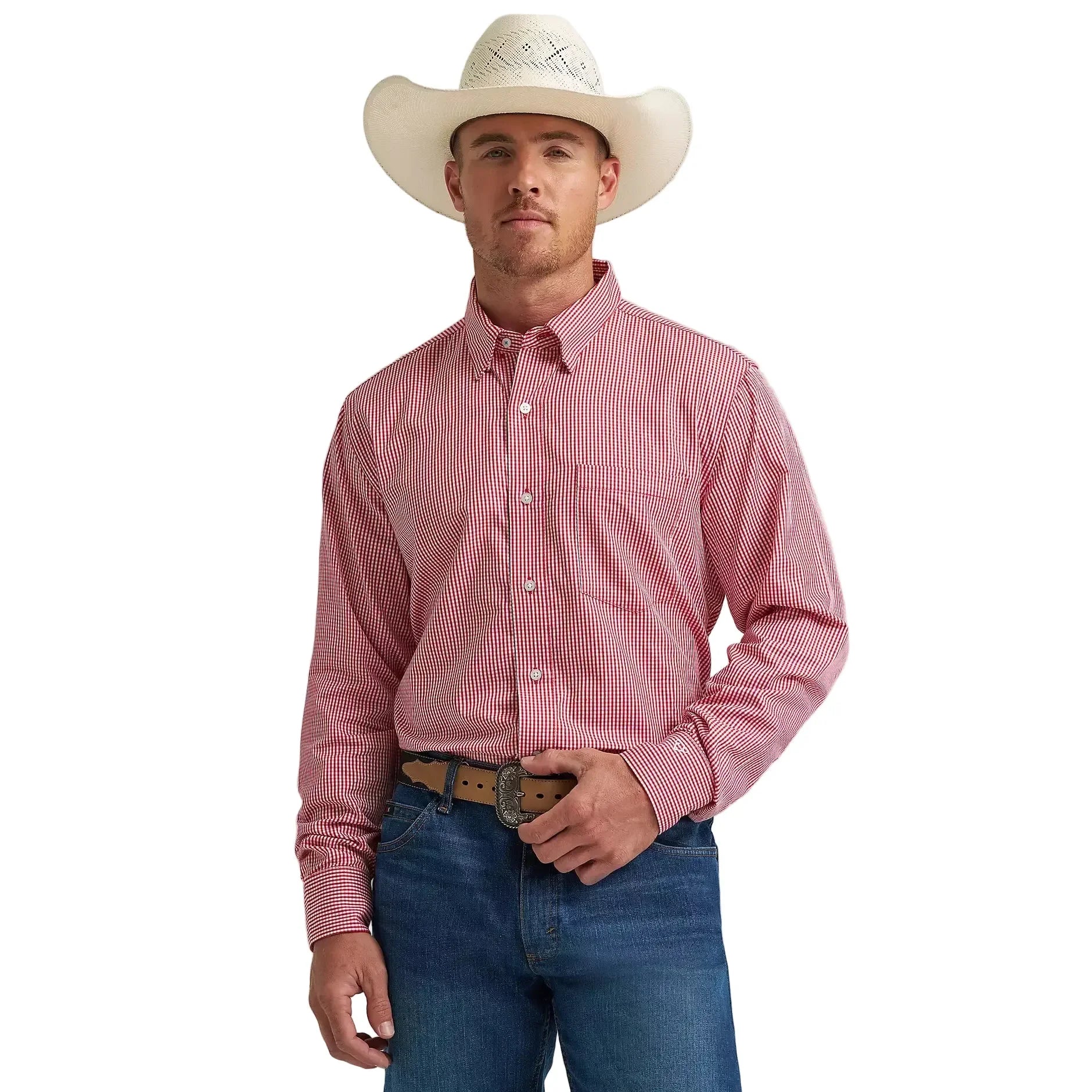 Men's Wrangler Cody Johnson One Pocket Button Down Shirt 112374463