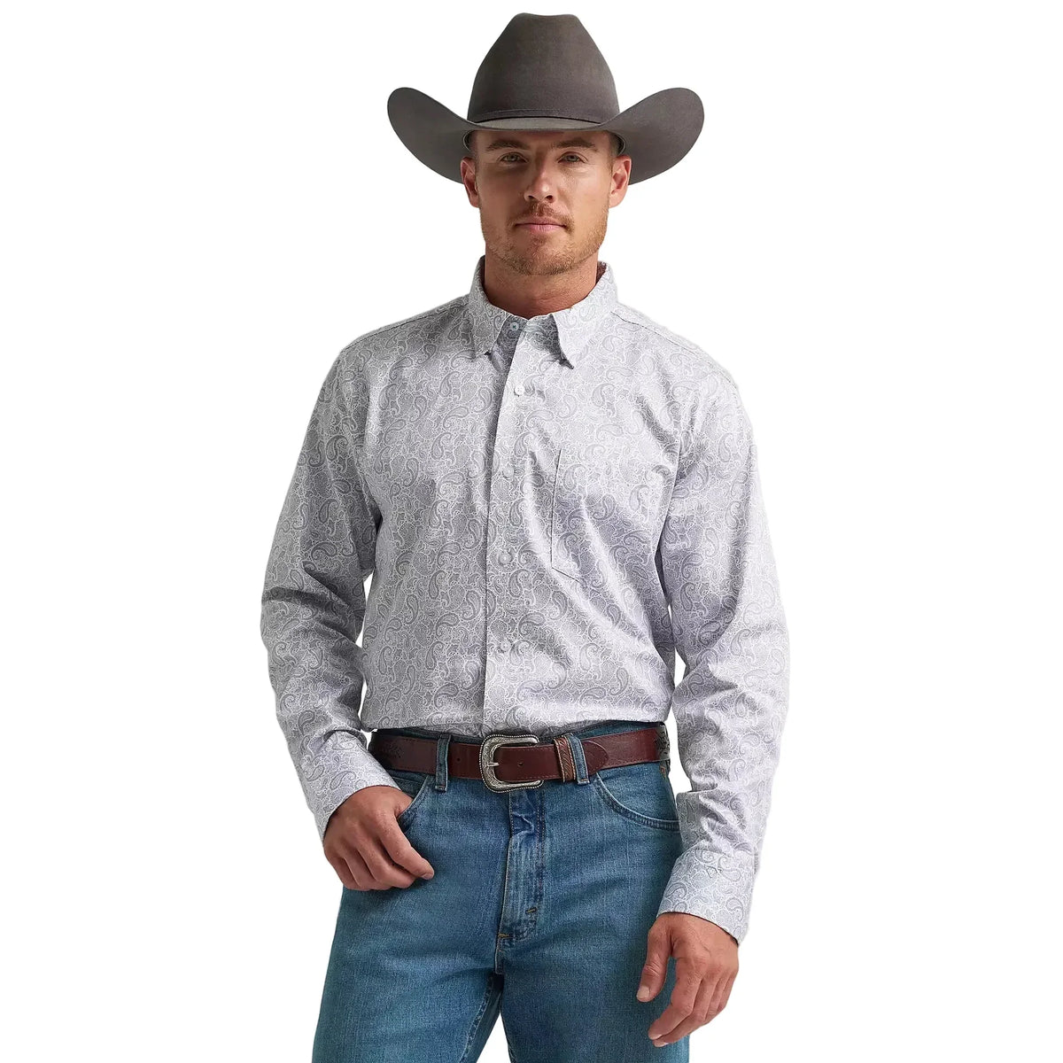 Men's Wrangler Cody Johnson One Pocket Button Down Shirt 112374476