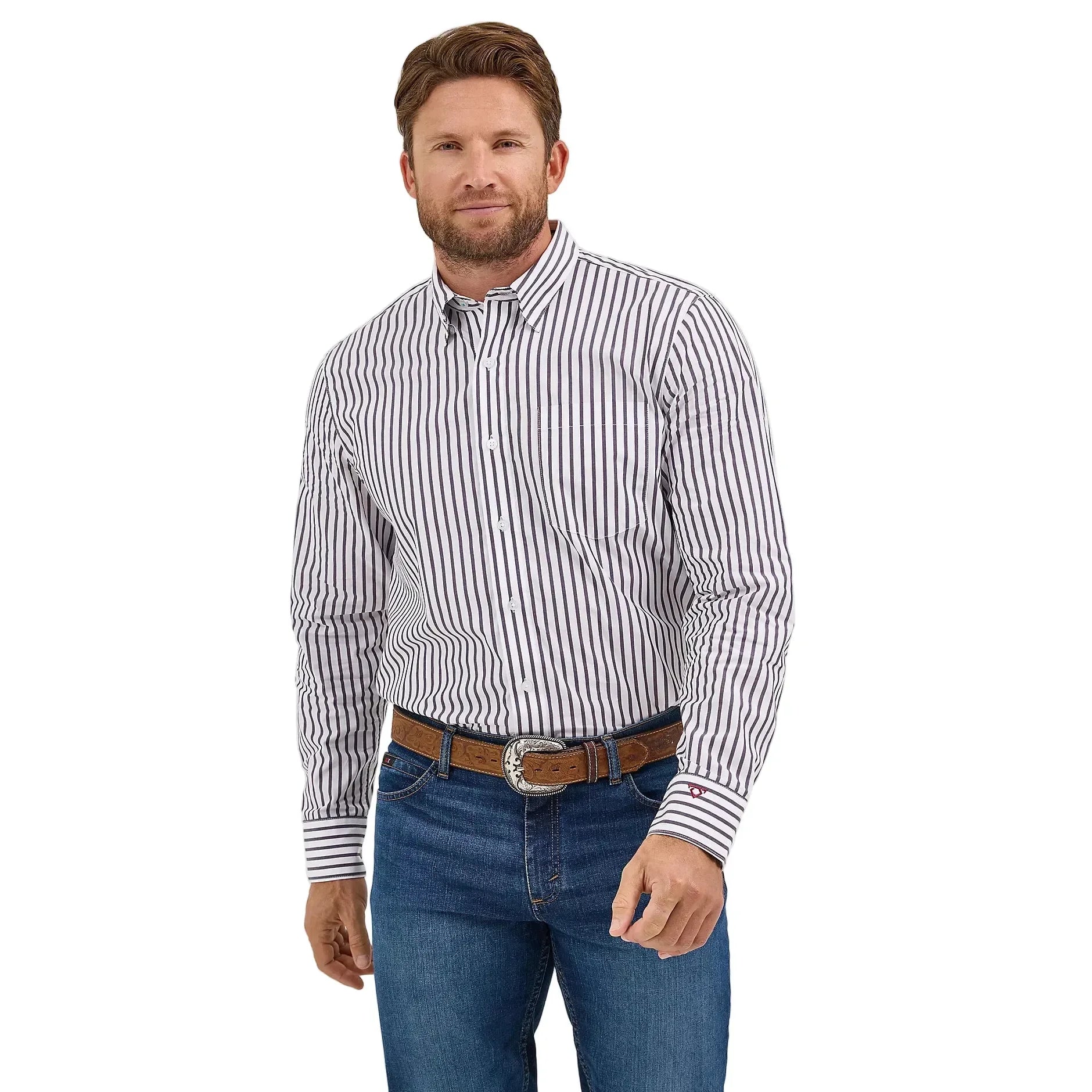 Men's Wrangler Cody Johnson One Pocket Button Down Shirt