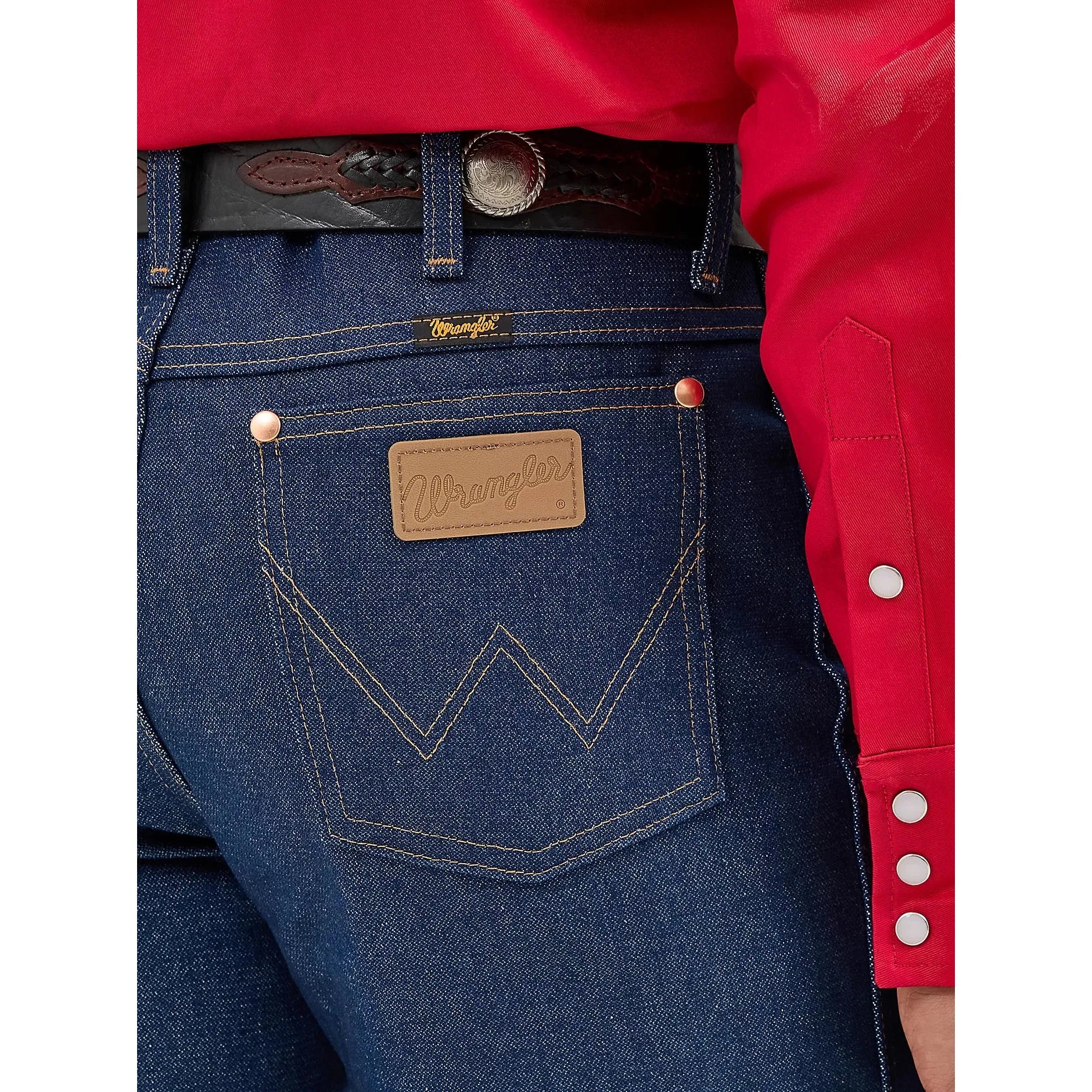 Men's Wrangler® Cowboy Cut® Rigid Slim Fit Jean 100936DEN - Crazy House Western Wear