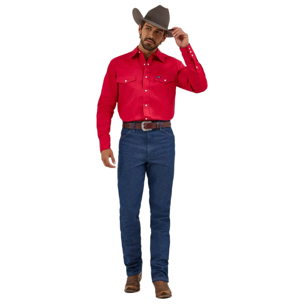 Men's Wrangler® Cowboy Cut® Rigid Slim Fit Jean 100936DEN - Crazy House Western Wear