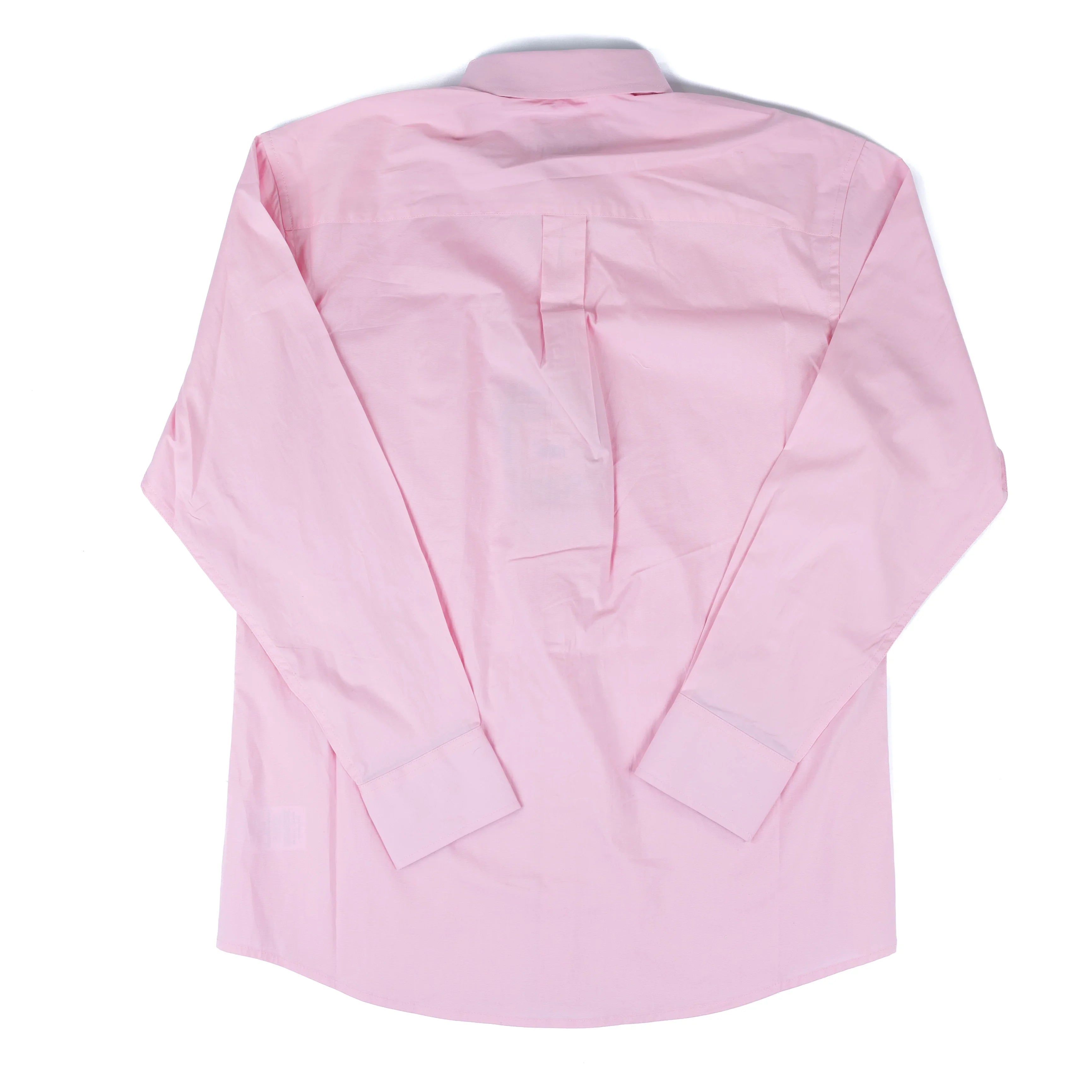 Men's Wrangler George Strait Long Sleeve Solid Pink Button Up 112379046