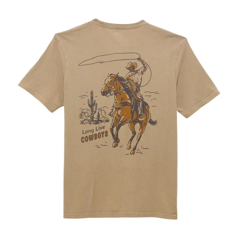 Men's Wrangler Graphic Knit Short Sleeve T-Shirt 112361852 - Crazy House Western Wear