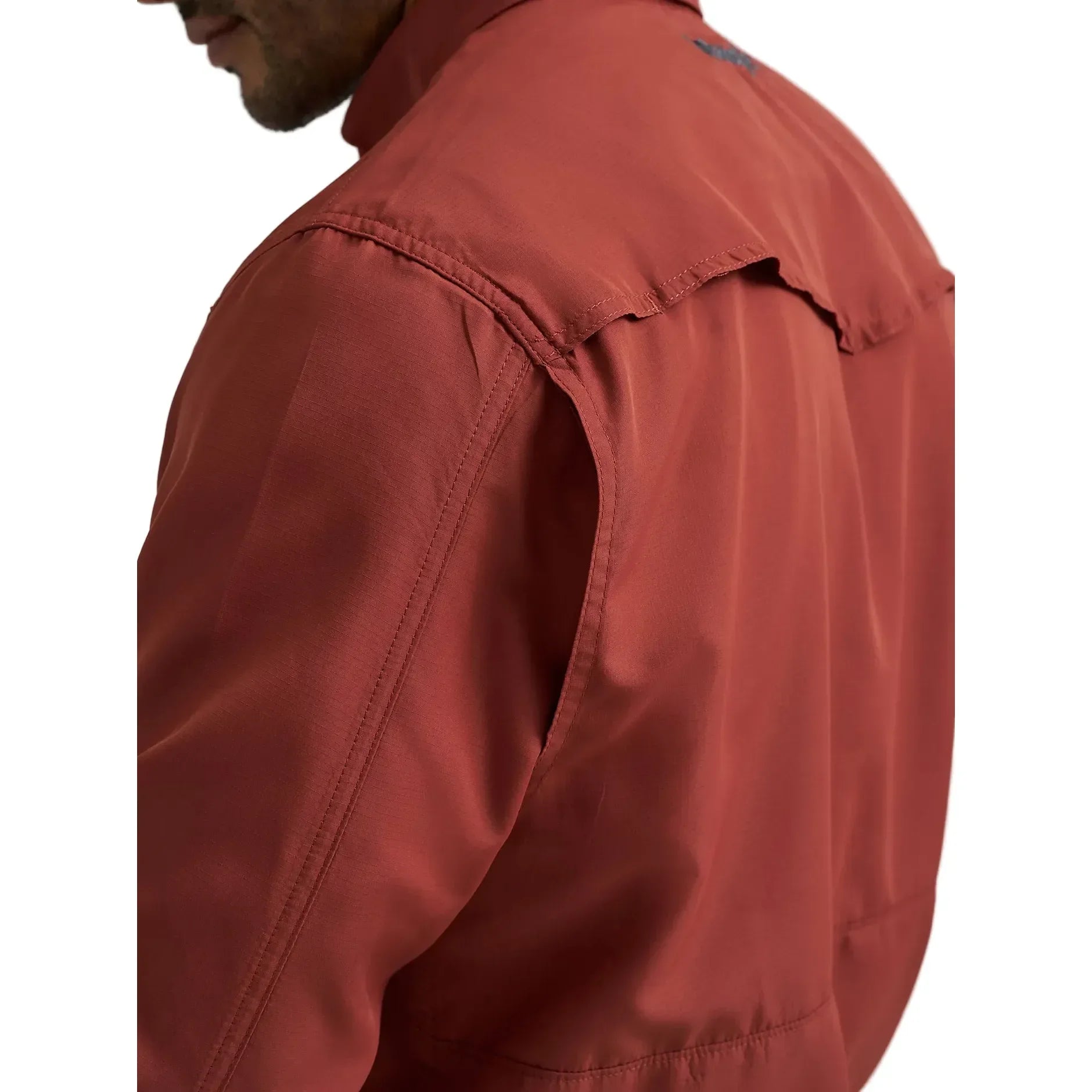 Men's Wrangler Performance Snap Long Sleeve Solid Shirt 112368050