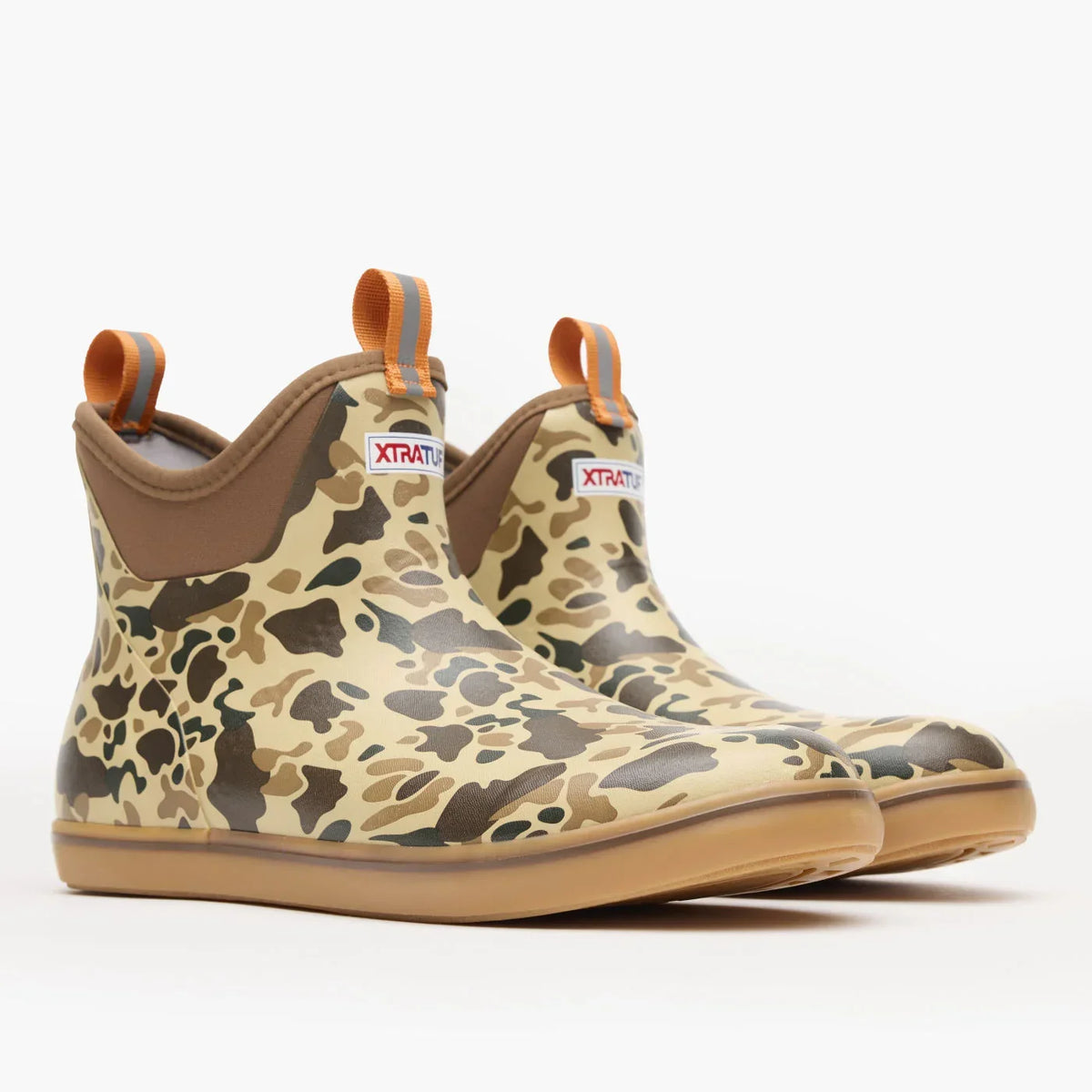 Men's XTRATUF Duck Camo Ankle Deck Boot XMABDCAM