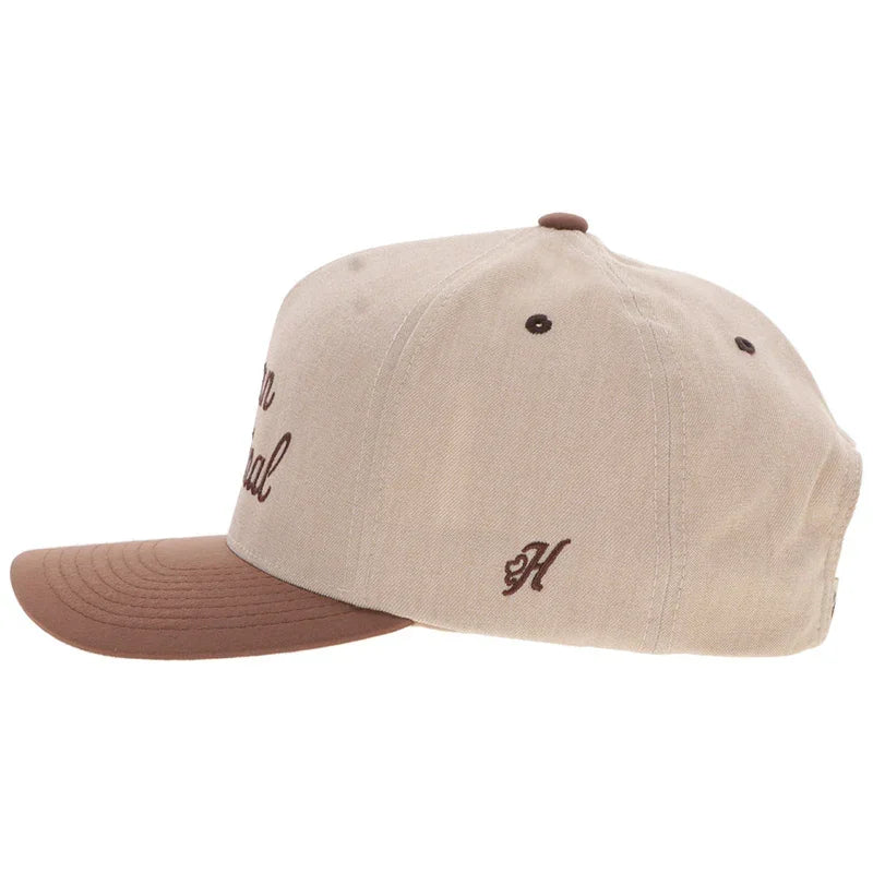 Men' sHooey "Western Original" Tan and Brown Hat 2590T-TNBR - Crazy House Western Wear