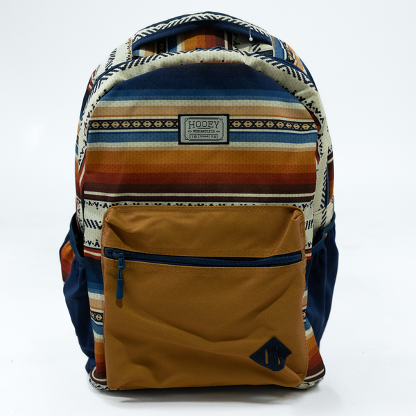 Boy's Hooey Navy and Multicolor Backpack BP071BLSP - Crazy House Western Wear