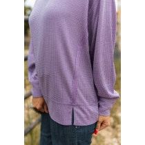 Women's Long Sleeve Lilac Top MHS61