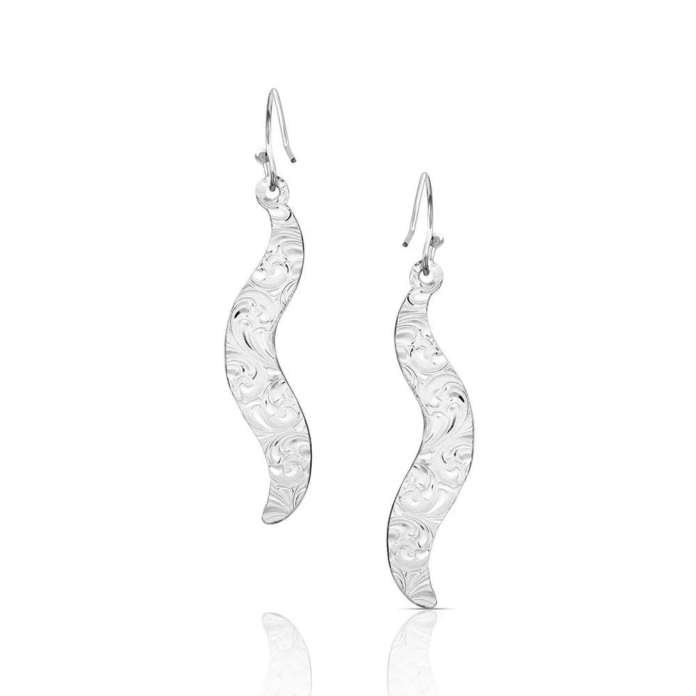 Montana Silversmiths Carry Me West Earrings ER6509