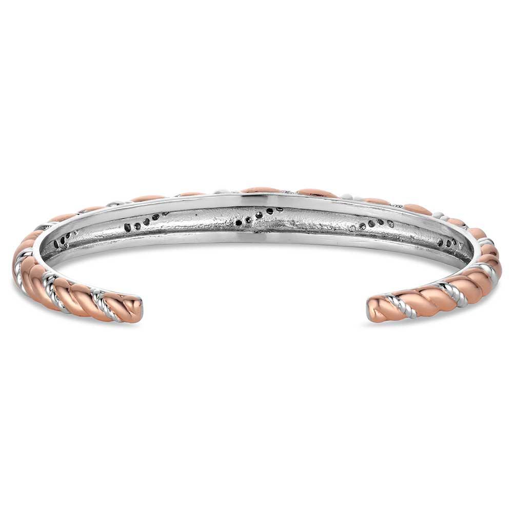 Montana Silversmiths Draped In Light Crystal Cuff Bracelet BC6526