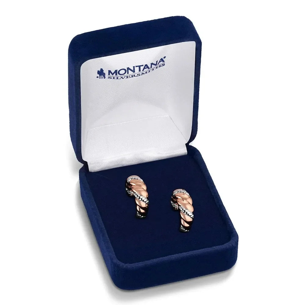 Montana Silversmiths Draped in Light Hoop Earrings ER6526