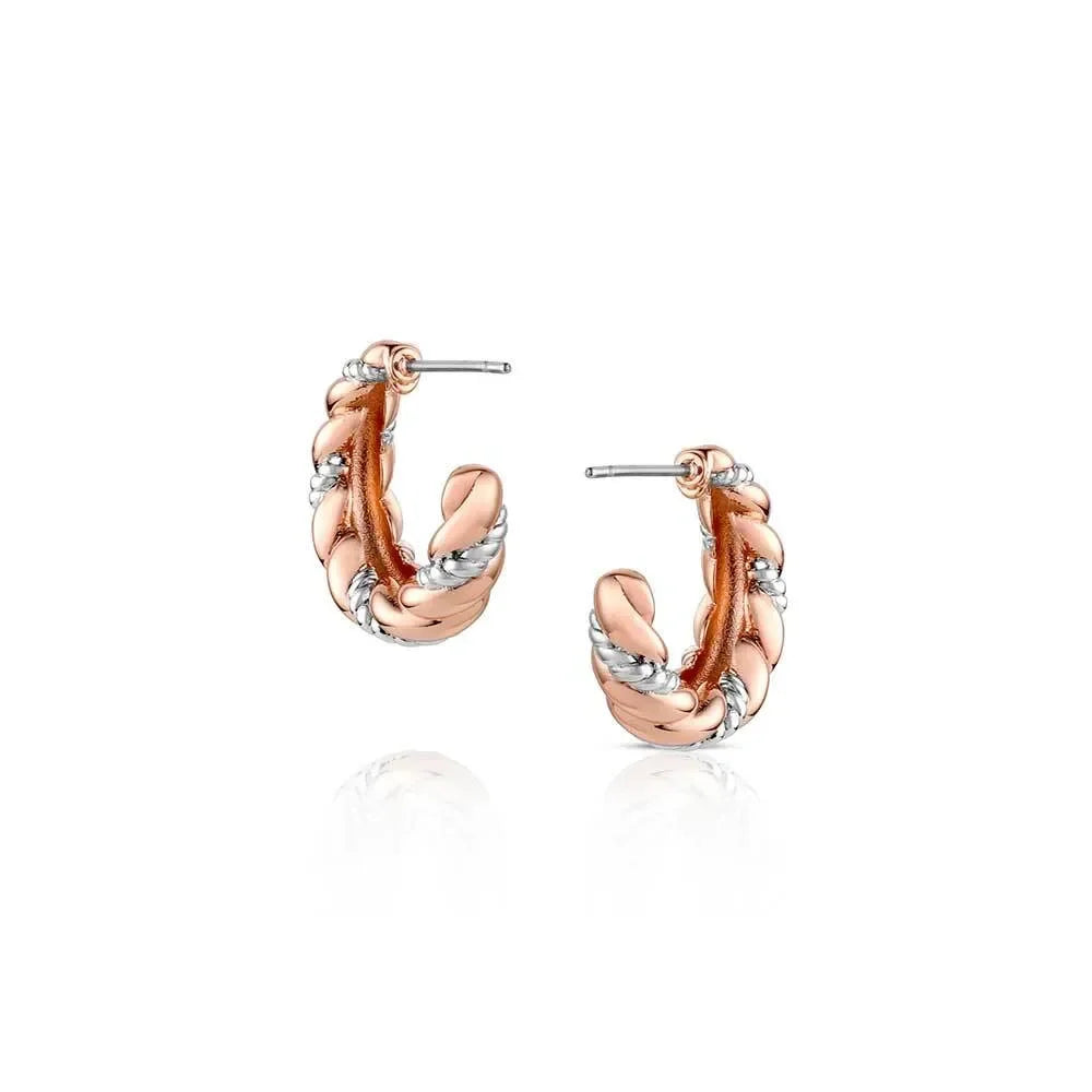 Montana Silversmiths Draped in Light Hoop Earrings ER6526