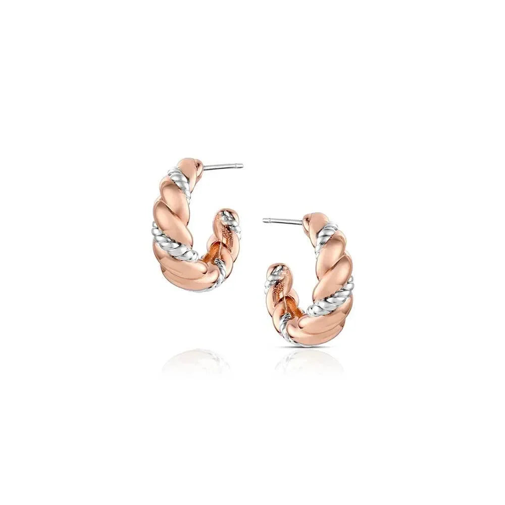 Montana Silversmiths Draped in Light Hoop Earrings ER6526