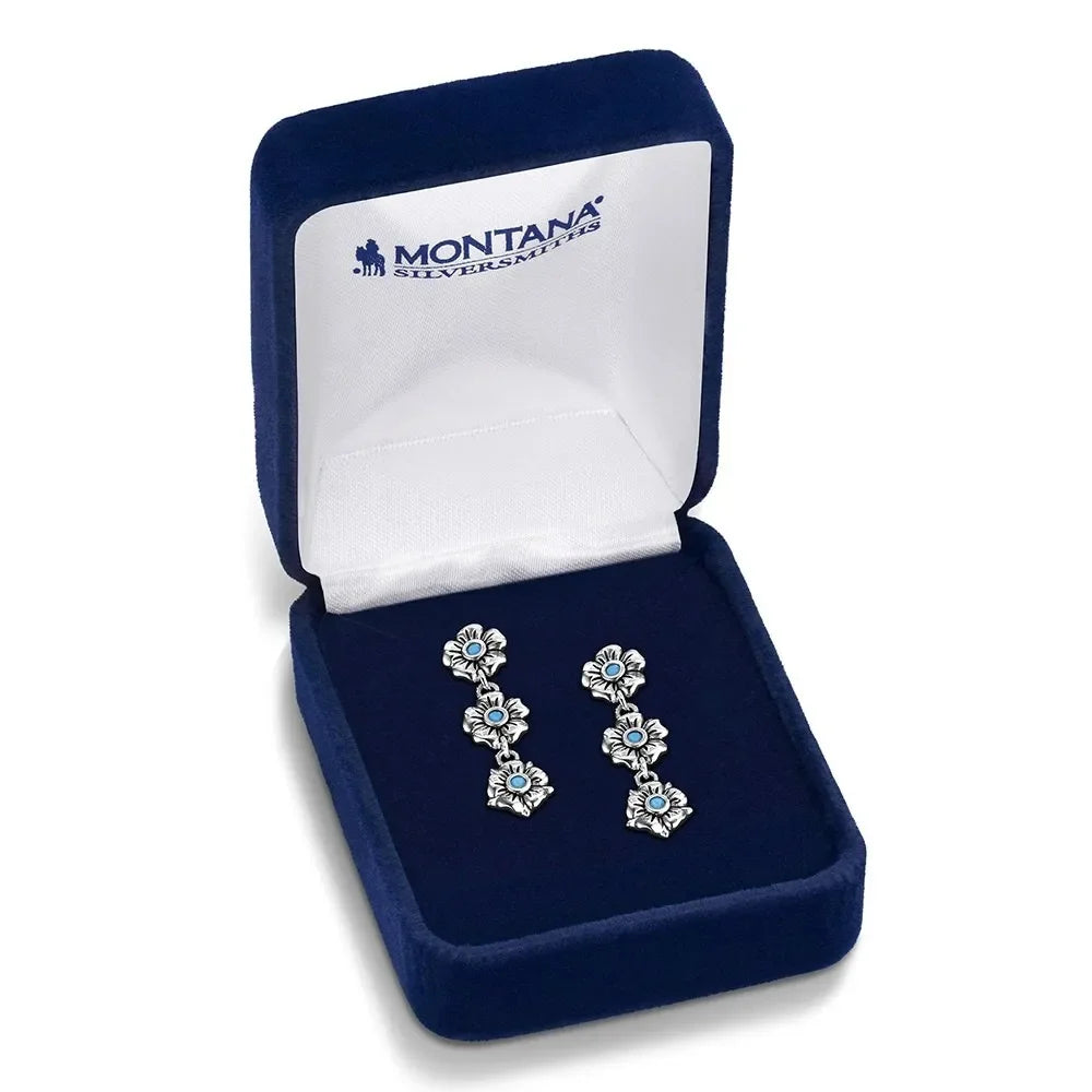 Montana Silversmiths Montana Spring Floral Earrings ER6548
