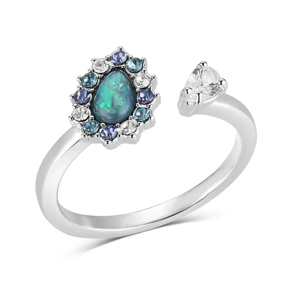 Montana Silversmiths Northern Glow Opal Ring RG6537