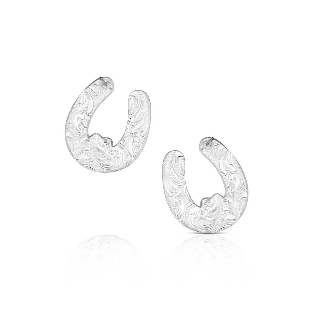 Montana Silversmiths The Outrider Earrings ER6511G