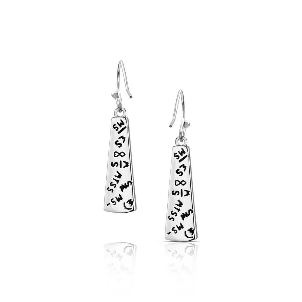 Montana Silversmiths Tulsa Time Earrings ER6523