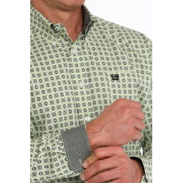 Men's Cinch Medallion Print Button-Down Western Shirt MTW1105862 - Crazy House Western Wear