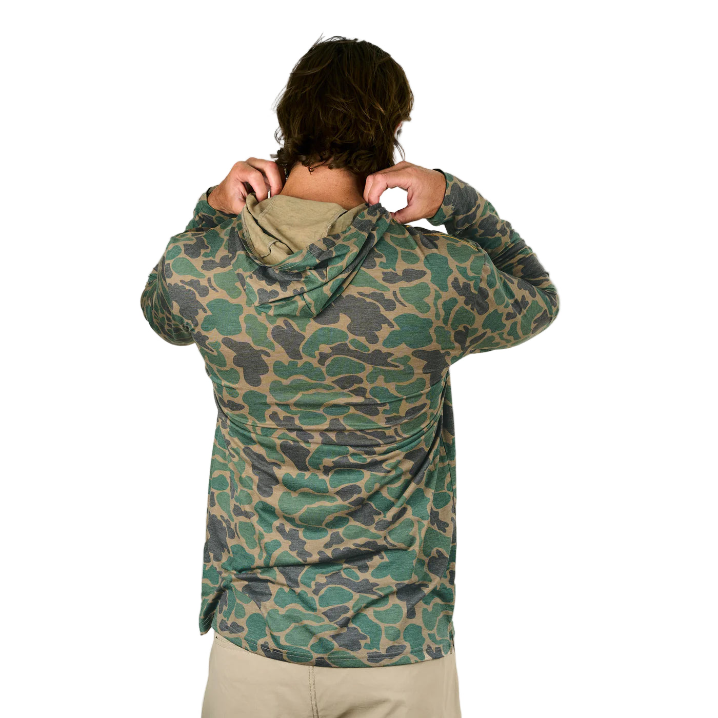 Men's Marsh Wear Green Mallard Camo Buxton Tech Hoodie