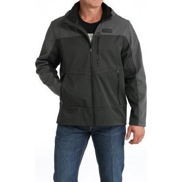 Men's Cinch Hooded Softshell Jacket MWJ1593002 - Crazy House Western Wear