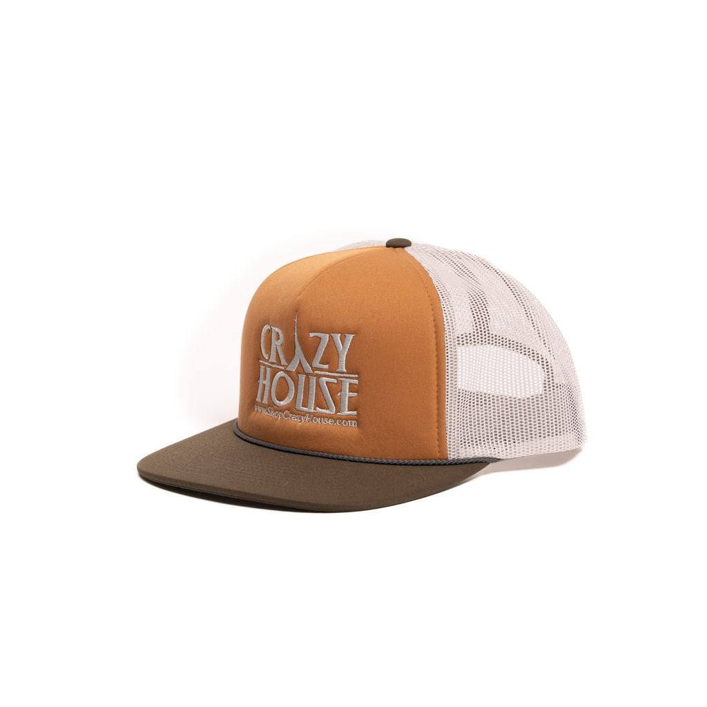 Crazy House Unisex Foamy Trucker Cap with Crazy House Stitching - Crazy House Western Wear